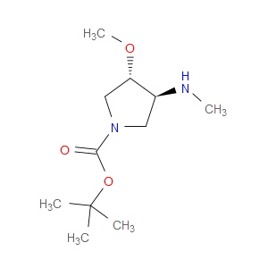 TERT-BUTYL (3S,4S)-3-METHOXY-4-(METHYLAMINO)PYRROLIDINE-1-CARBOXYLATE
