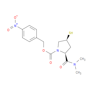 (2S,4S)-4-NITROBENZYL 2-(DIMETHYLCARBAMOYL)-4-MERCAPTOPYRROLIDINE-1-CARBOXYLATE