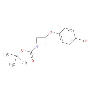 TERT-BUTYL 3-(4-BROMOPHENOXY)AZETIDINE-1-CARBOXYLATE - Click Image to Close