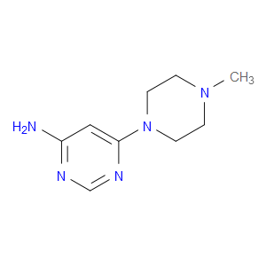 6-(4-METHYLPIPERAZIN-1-YL)PYRIMIDIN-4-AMINE - Click Image to Close