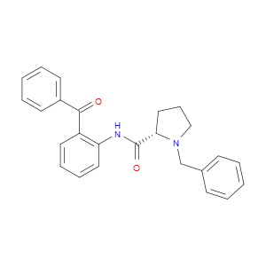 (S)-N-(2-BENZOYLPHENYL)-1-BENZYLPYRROLIDINE-2-CARBOXAMIDE