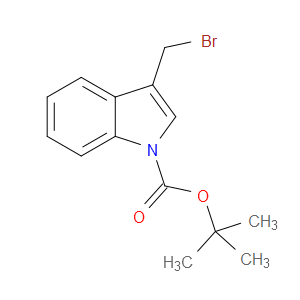 TERT-BUTYL 3-(BROMOMETHYL)-1H-INDOLE-1-CARBOXYLATE - Click Image to Close