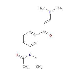 N-ETHYL-N-3-((3-DIMETHYLAMINO-1-OXO-2-PROPENYL)PHENYL)ACETAMIDE - Click Image to Close