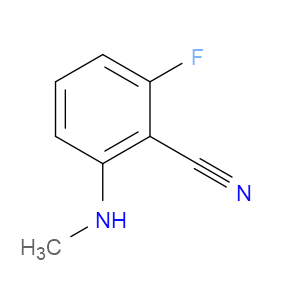 2-FLUORO-6-(METHYLAMINO)BENZONITRILE - Click Image to Close