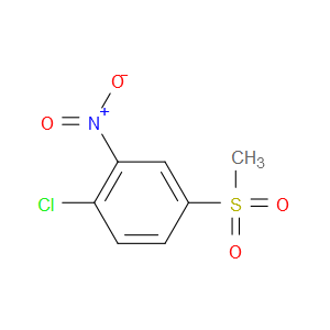 1-CHLORO-4-(METHYLSULFONYL)-2-NITROBENZENE