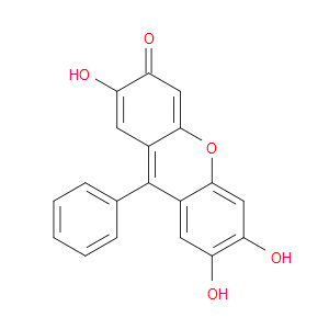 9-PHENYL-2,3,7-TRIHYDROXY-6-FLUORONE