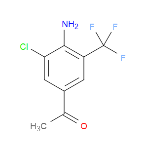 1-(4-AMINO-3-CHLORO-5-(TRIFLUOROMETHYL)PHENYL)ETHANONE