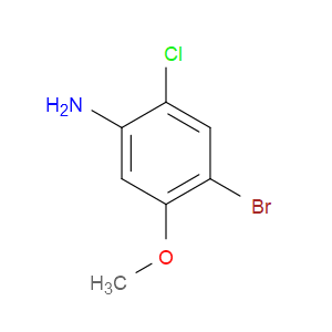 4-BROMO-2-CHLORO-5-METHOXYANILINE - Click Image to Close