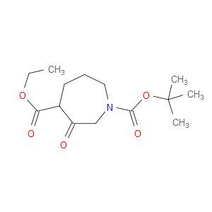 1-TERT-BUTYL 4-ETHYL 3-OXOAZEPANE-1,4-DICARBOXYLATE - Click Image to Close