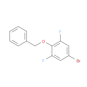 4-BROMO-2,6-DIFLUORO-1-(BENZYLOXY)BENZENE