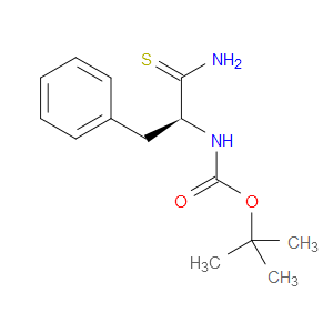(S)-TERT-BUTYL (1-AMINO-3-PHENYL-1-THIOXOPROPAN-2-YL)CARBAMATE