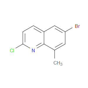 6-BROMO-2-CHLORO-8-METHYLQUINOLINE