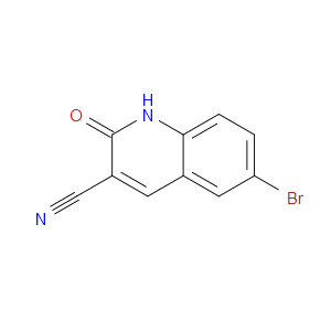 6-BROMO-2-OXO-1,2-DIHYDRO-3-QUINOLINECARBONITRILE