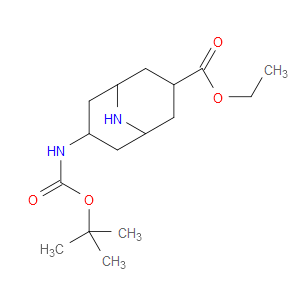 ETHYL 7-(TERT-BOC-AMINO)-9-AZABICYCLO[3.3.1]NONANE-3-CARBOXYLATE