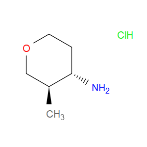 (3R,4S)-3-METHYLOXAN-4-AMINE HYDROCHLORIDE