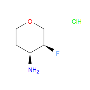 (3S,4S)-3-FLUOROOXAN-4-AMINE HYDROCHLORIDE