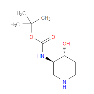 TERT-BUTYL N-[(3R,4R)-4-HYDROXYPIPERIDIN-3-YL]CARBAMATE