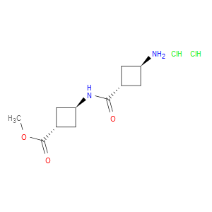 METHYL 3-[(3-AMINOCYCLOBUTANECARBONYL)AMINO]CYCLOBUTANECARBOXYLATE HYDROCHLORIDE