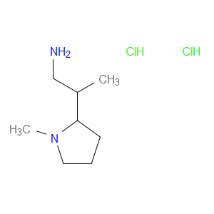 2-(1-METHYLPYRROLIDIN-2-YL)PROPAN-1-AMINE DIHYDROCHLORIDE
