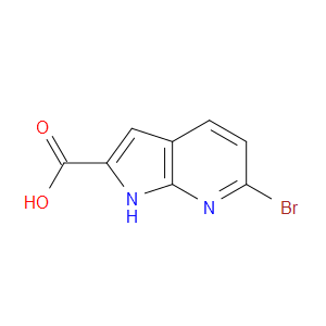 6-BROMO-1H-PYRROLO[2,3-B]PYRIDINE-2-CARBOXYLIC ACID
