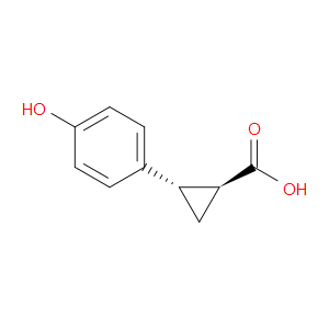 (1S,2S)-REL-2-(4-HYDROXYPHENYL)CYCLOPROPANE-1-CARBOXYLIC ACID - Click Image to Close