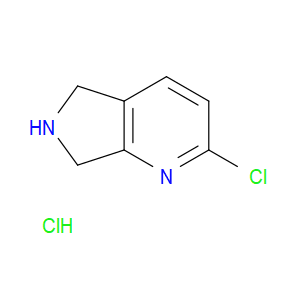 2-CHLORO-6,7-DIHYDRO-5H-PYRROLO[3,4-B]PYRIDINE HYDROCHLORIDE - Click Image to Close