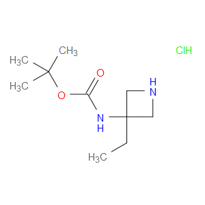TERT-BUTYL N-(3-ETHYLAZETIDIN-3-YL)CARBAMATE HYDROCHLORIDE