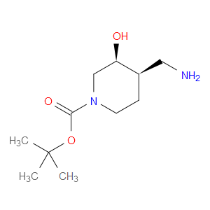 TERT-BUTYL (3S,4R)-4-(AMINOMETHYL)-3-HYDROXYPIPERIDINE-1-CARBOXYLATE