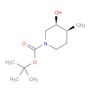 TERT-BUTYL (3S,4S)-3-HYDROXY-4-METHYLPIPERIDINE-1-CARBOXYLATE