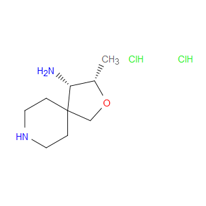 (3S,4S)-3-METHYL-2-OXA-8-AZASPIRO[4.5]DECAN-4-AMINE DIHYDROCHLORIDE