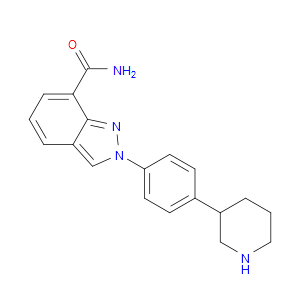 2-[4-(PIPERIDIN-3-YL)PHENYL]-2H-INDAZOLE-7-CARBOXAMIDE