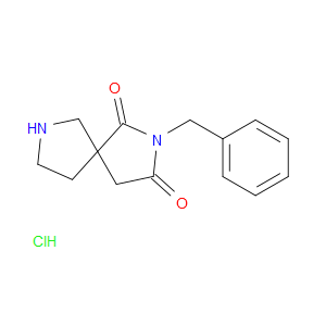 2-BENZYL-2,7-DIAZASPIRO[4.4]NONANE-1,3-DIONE HYDROCHLORIDE - Click Image to Close
