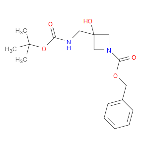 BENZYL 3-(([(TERT-BUTOXY)CARBONYL]AMINO)METHYL)-3-HYDROXYAZETIDINE-1-CARBOXYLATE
