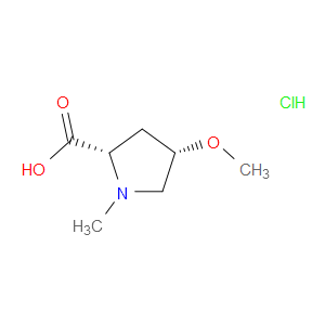 (2S,4S)-4-METHOXY-1-METHYLPYRROLIDINE-2-CARBOXYLIC ACID HYDROCHLORIDE