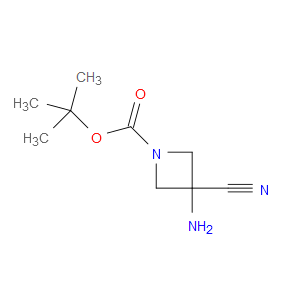 TERT-BUTYL 3-AMINO-3-CYANOAZETIDINE-1-CARBOXYLATE
