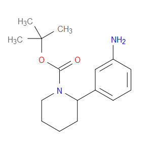 TERT-BUTYL 2-(3-AMINOPHENYL)PIPERIDINE-1-CARBOXYLATE