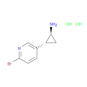 (1S,2R)-REL-2-(6-BROMOPYRIDIN-3-YL)CYCLOPROPAN-1-AMINE DIHYDROCHLORIDE