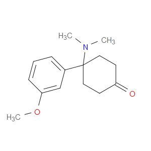 4-(DIMETHYLAMINO)-4-(3-METHOXYPHENYL)CYCLOHEXAN-1-ONE - Click Image to Close