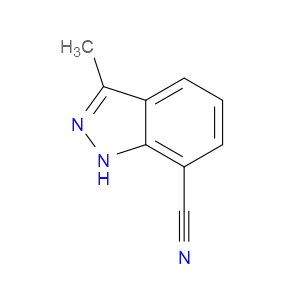 3-METHYL-1H-INDAZOLE-7-CARBONITRILE - Click Image to Close