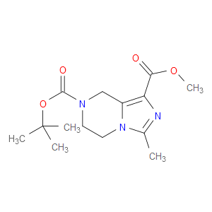 7-TERT-BUTYL 1-METHYL 3-METHYL-5H,6H,7H,8H-IMIDAZO[1,5-A]PYRAZINE-1,7-DICARBOXYLATE - Click Image to Close