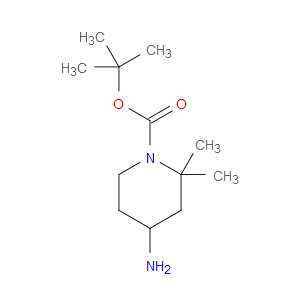 TERT-BUTYL 4-AMINO-2,2-DIMETHYLPIPERIDINE-1-CARBOXYLATE - Click Image to Close