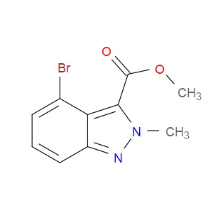 METHYL 4-BROMO-2-METHYL-2H-INDAZOLE-3-CARBOXYLATE