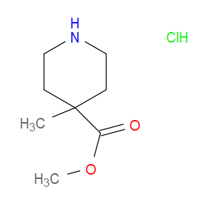 METHYL 4-METHYLPIPERIDINE-4-CARBOXYLATE HYDROCHLORIDE - Click Image to Close