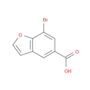 7-BROMO-1-BENZOFURAN-5-CARBOXYLIC ACID - Click Image to Close