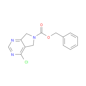 BENZYL 4-CHLORO-5H,6H,7H-PYRROLO[3,4-D]PYRIMIDINE-6-CARBOXYLATE