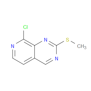 8-CHLORO-2-(METHYLSULFANYL)PYRIDO[3,4-D]PYRIMIDINE