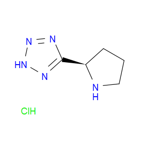 5-[(2R)-PYRROLIDIN-2-YL]-2H-1,2,3,4-TETRAZOLE HYDROCHLORIDE - Click Image to Close