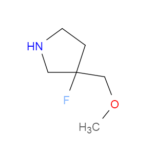 3-FLUORO-3-(METHOXYMETHYL)PYRROLIDINE