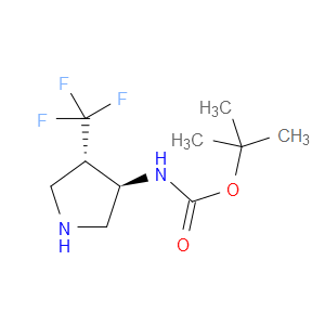 TERT-BUTYL N-[TRANS-4-(TRIFLUOROMETHYL)PYRROLIDIN-3-YL]CARBAMATE