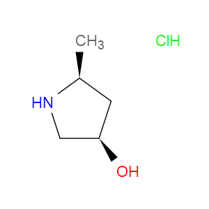 (3R,5S)-5-METHYLPYRROLIDIN-3-OL HYDROCHLORIDE